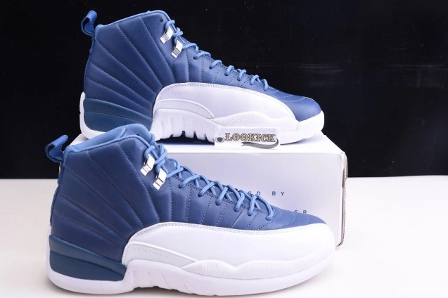 Blue 12 Air Retro 130690-404 Jordan Stone 0801